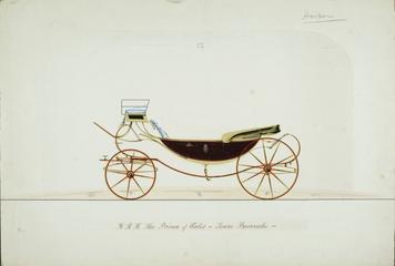 Design for a Town Bauroche carriage