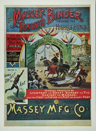 poster. The Massey Binder