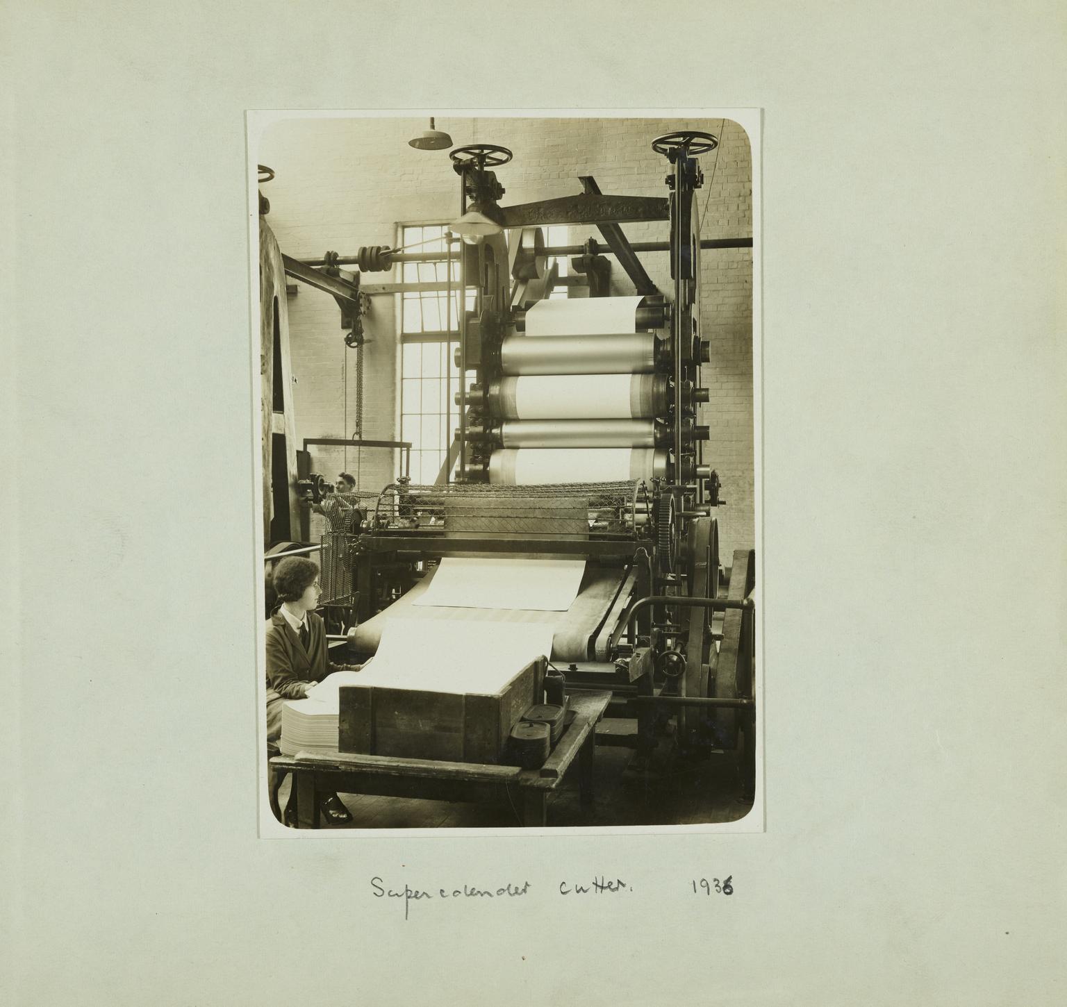 photograph, supercalender cutter | Science Museum Group Collection