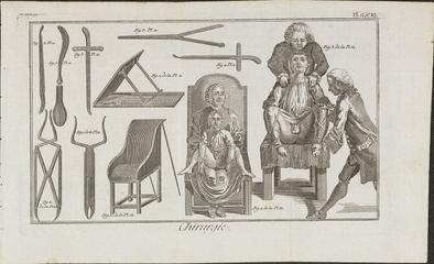 Print, engraving. Plate 11, 12 'Chirurgie'