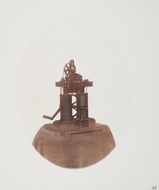 photograph, Gramme's Machine for demonstrating