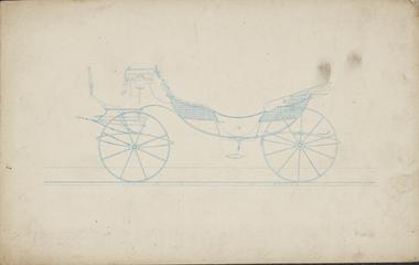 Design for a Round Sociable carriage