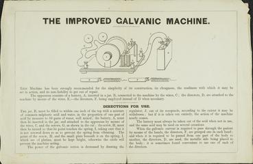 The Improved Galvanic Machine