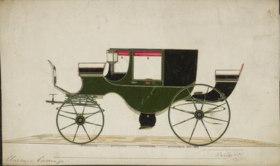 Design for a Plain Clarence carriage