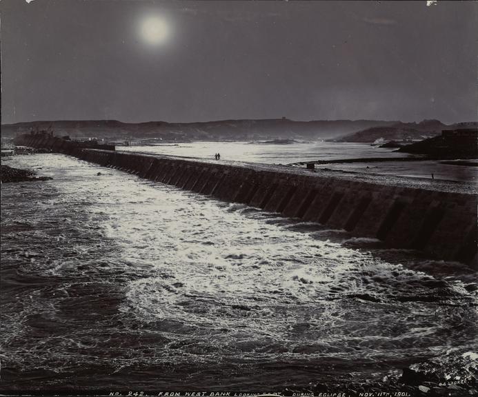 Photograph of the opening ceremony, Assuan Dam