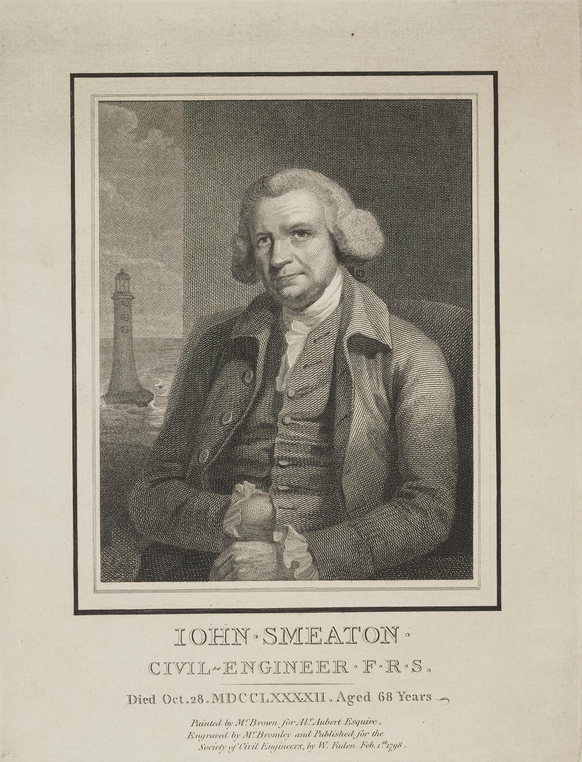 Print, John Smeaton. Civil Engineer. F.R.S.