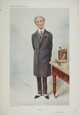 Photo-mechanical reproduction (colourtype) portrait [Sir Boverton Redwood] (1846-1919)