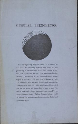 Letterpress leaflet