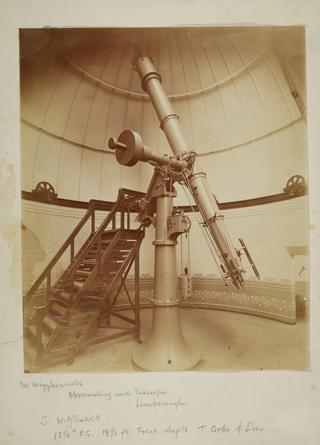 Telescope at Wigglesworth Observatory, Scarborough