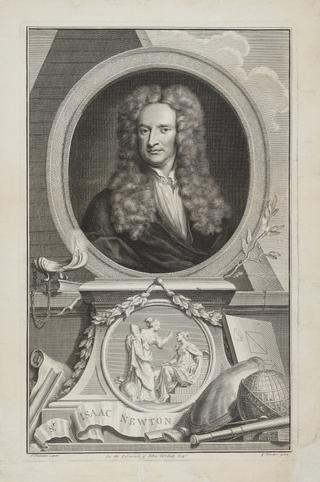Engraving, Sir Isaac Newton