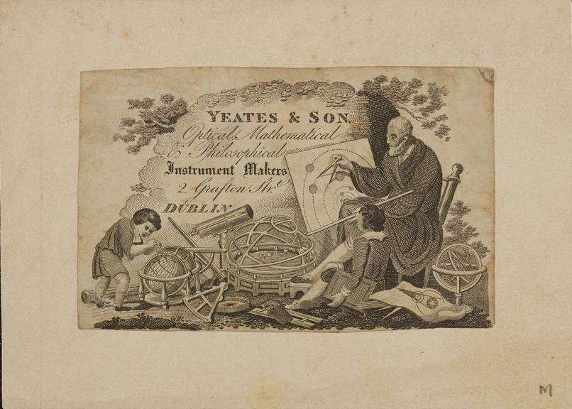 Trade card: Yeates & Son