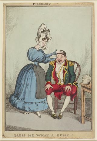 'Bless me what a Bump', print, London, England, 1824-1851