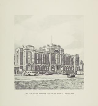 Print of King Edward VII Memorial Children's Hospital, Birmingham