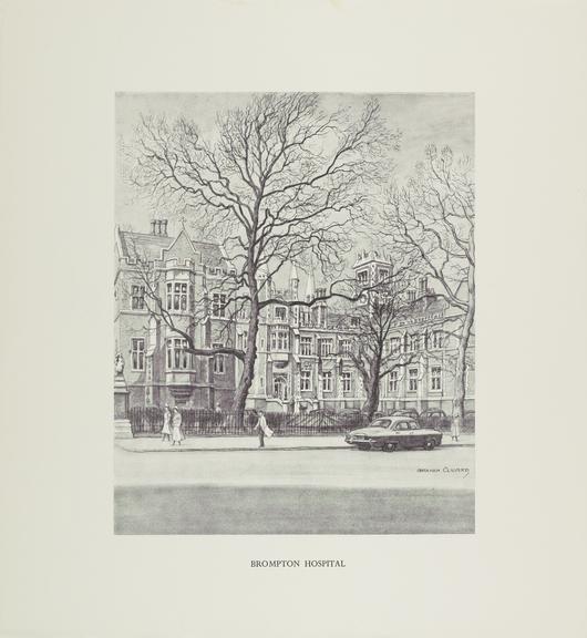 Print of Brompton Hospital