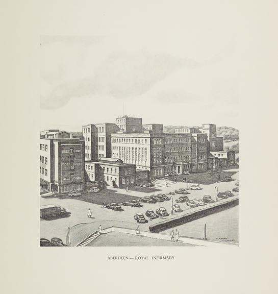 Print of Aberdeen Royal Infirmary