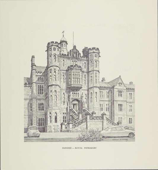 Print of Dundee Royal Infirmary