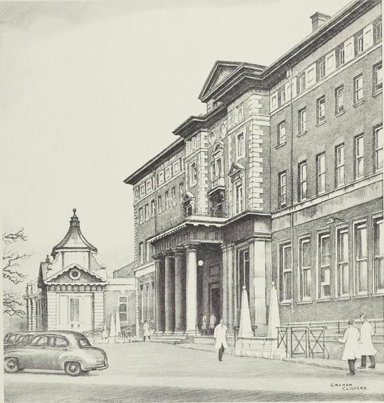 Print of King's College Hospital