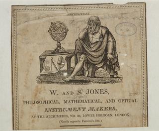 Trade card: W & S Jones