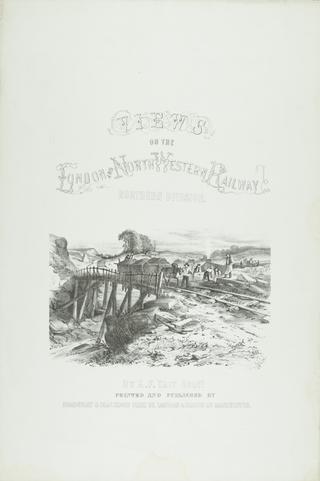 Print: Title Page from Views on the London & North Western Railway - Northern Division