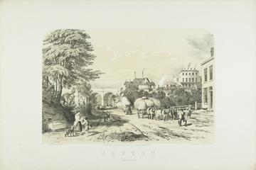 Print: Newton from Views on the London & North Western Railway - Northern Division