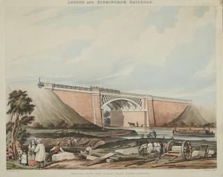 London & Birmingham Railroad, Bridge Over the Canal near Kings Langley