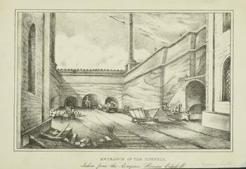 Entrance of the Tunnels - from Engine houses, Edgehill