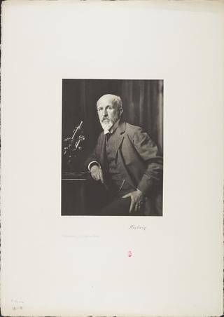 Photogravure of Oscar Hertwig