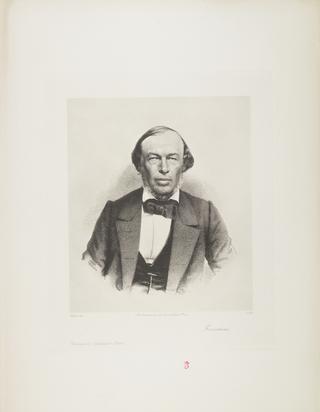 Portrait, photogravure, Carl Remigius Fresenius (German chemist)