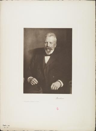 Portrait, photogravure, Eduard Buchner / Photographische Gesellschaft Berlin