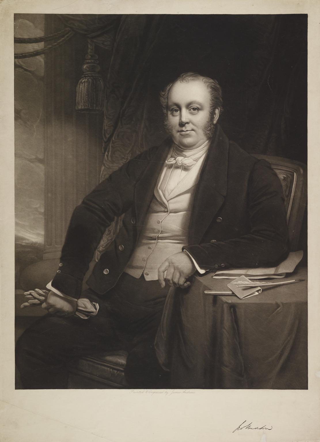 Portrait of George Hudson | Science Museum Group Collection