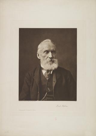 Portrait, photogravure, William Thomson