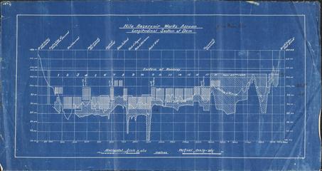 1 blueprint. Nile Reservoir Works Assuan