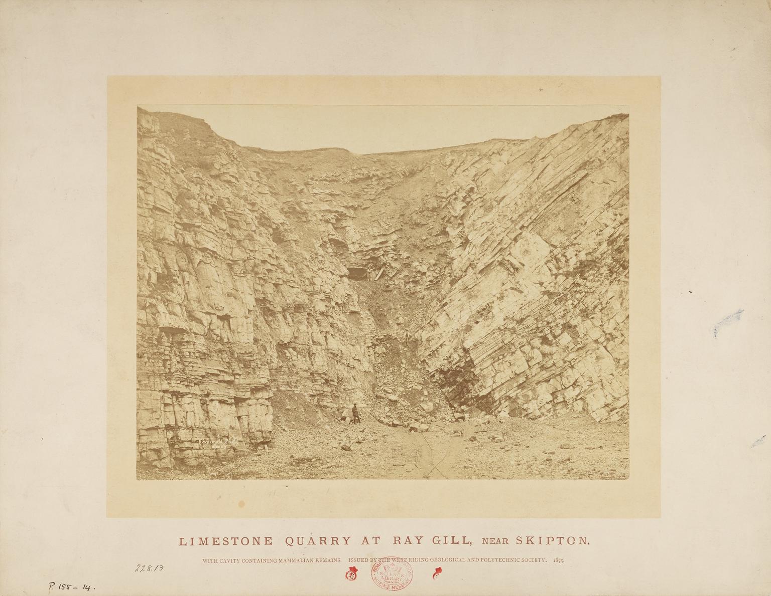 Limestone Quarry at Ray Gill, near Skipton