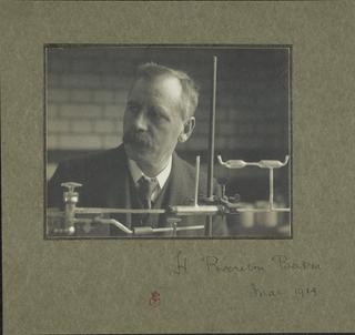 Portrait photograph of Herbert Brereton Baker, 1914