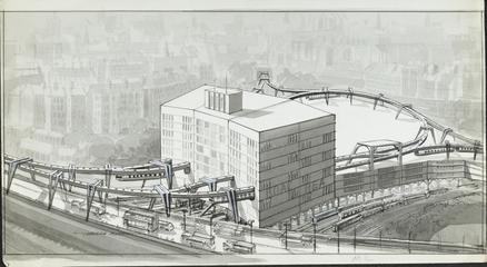 The coming of the monorail: a town monorail system