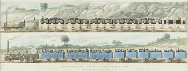 Travelling on the Liverpool and Manchester Railway