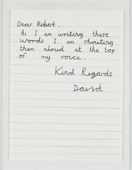 ['Dear Robert']