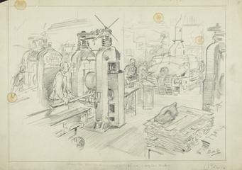 Pencil sketch by Bryan de Grineau