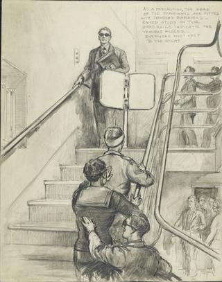 Pencil sketch by Bryan de Grineau