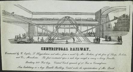 Engraving: Centrifugal Railway.