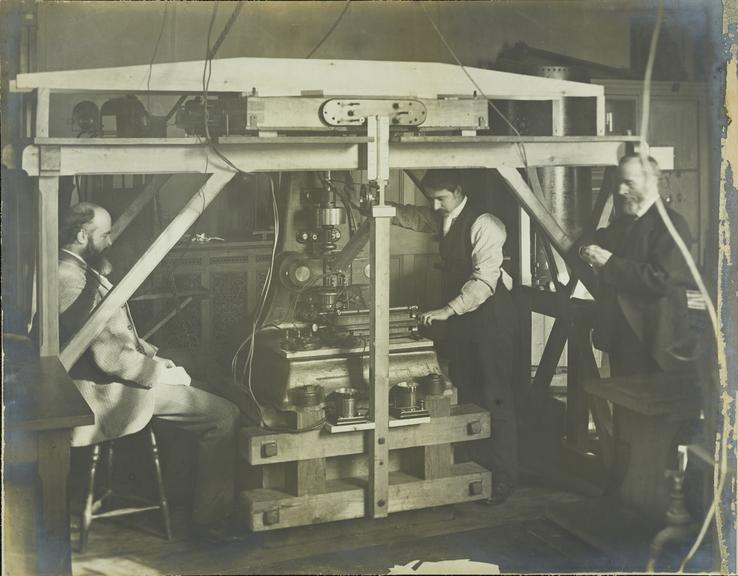 Photograph of Sir Oliver Lodge's Ether Machine | Science Museum Group ...