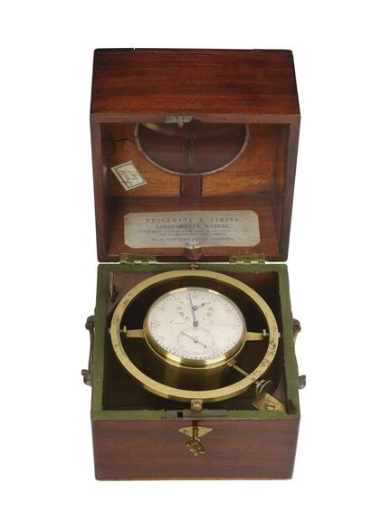 Marine chronometer by John Arnold (marine chronometer; detent)