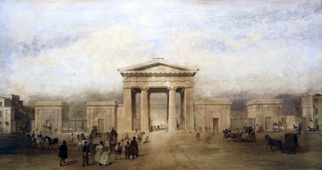 Euston Station (painting; watercolour)