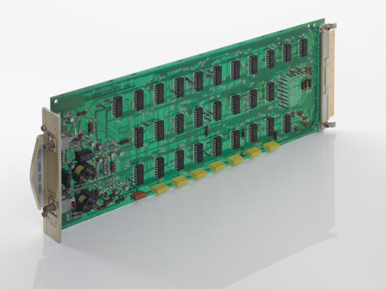 Receive timing card for first generation 30-channel PCM | Science ...