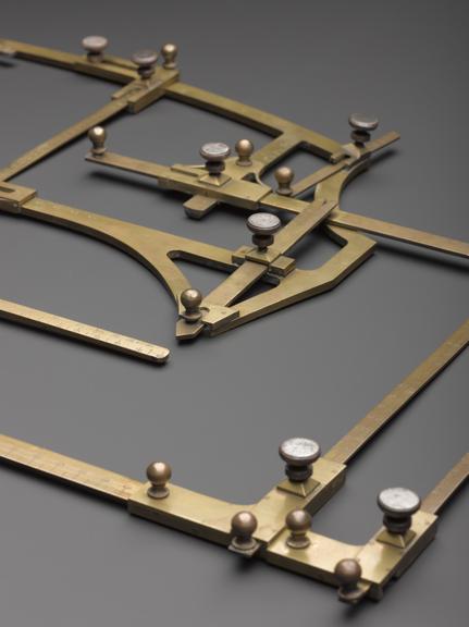 'Orthometre', eye measuring device for criminal identification system, Paris, France, 1895