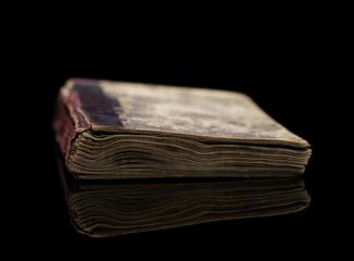 Book of police photographs with personal and criminal records of prisoners