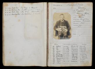 Criminal record sheet