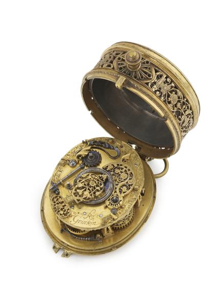 Watch with alarm by Robert Grinkin | Science Museum Group Collection