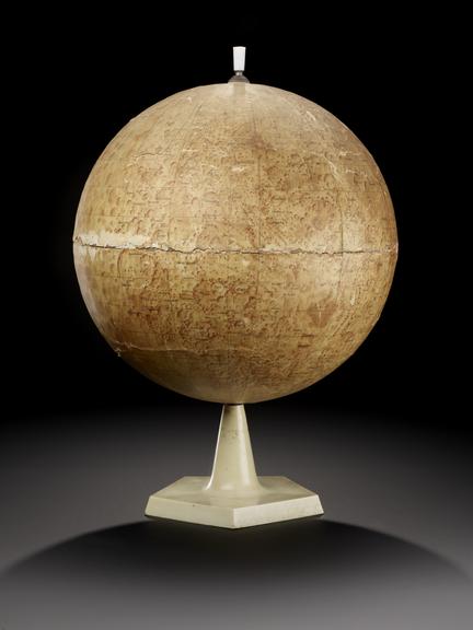 Sir Patrick Moore's Russian Lunar Globe