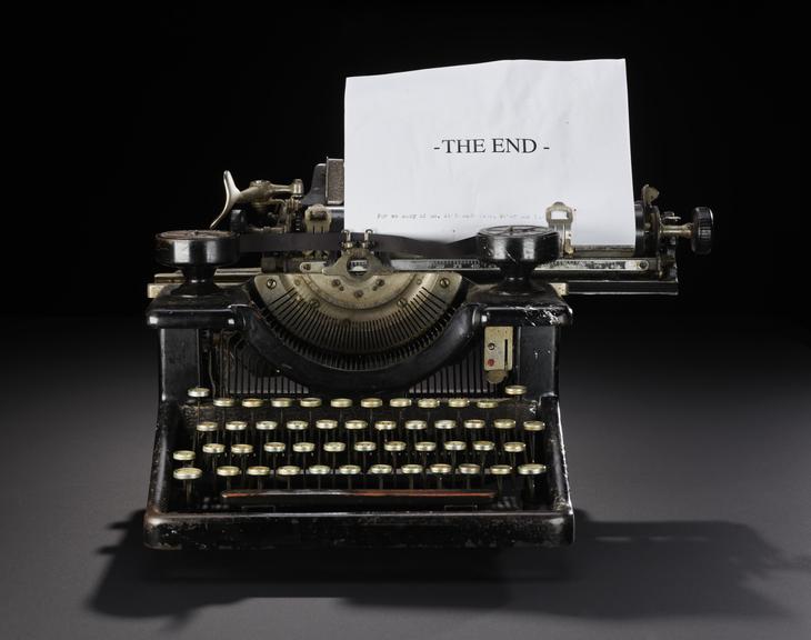 Typewriter made by the Woodstock Typewriter Company